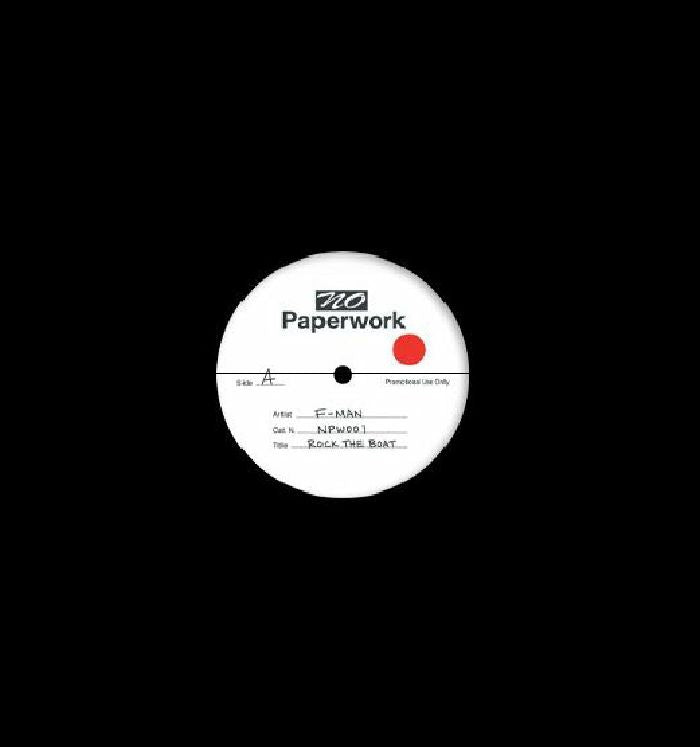 F Man – Rock The Boat (12", No Paperwork, 2026) Front Cover