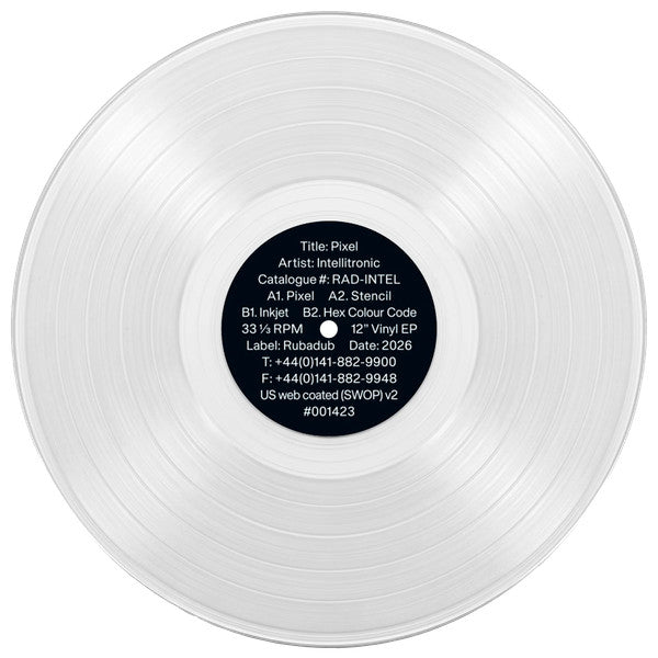 Intellitronic – Pixel (12", Rubadub, 2026) Front Cover