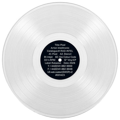 Intellitronic – Pixel (12", Rubadub, 2026) Front Cover