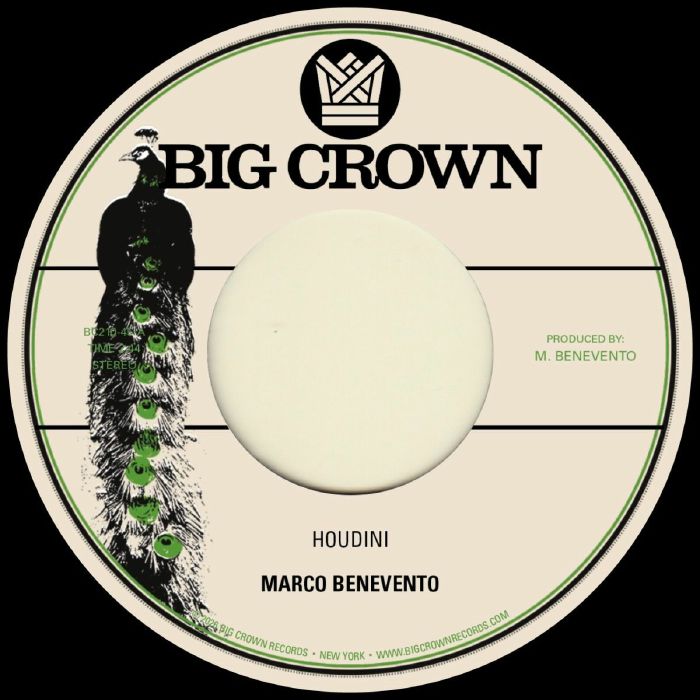 Marco Benevento – Houdini (7", Big Crown Records, 2026) Front Cover
