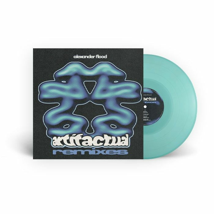 Alexander Flood – Artifactual Rhythm (LP, cyan blue, Atjazz, 2026) Front Cover