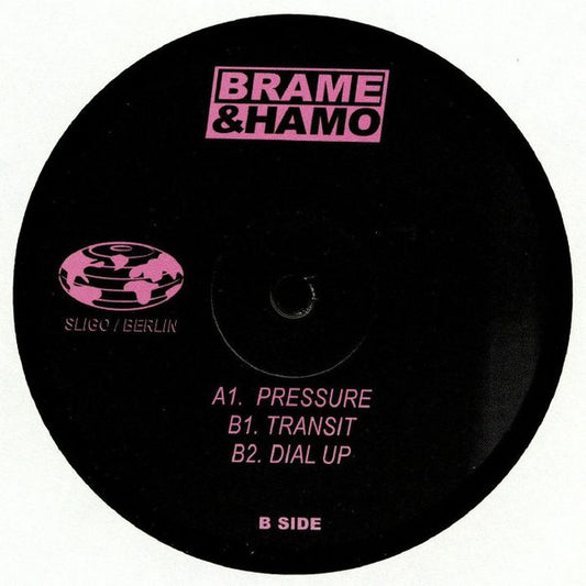 Brame & Hamo – Pressure EP (12", Brame & Hamo, 2019) Front Cover