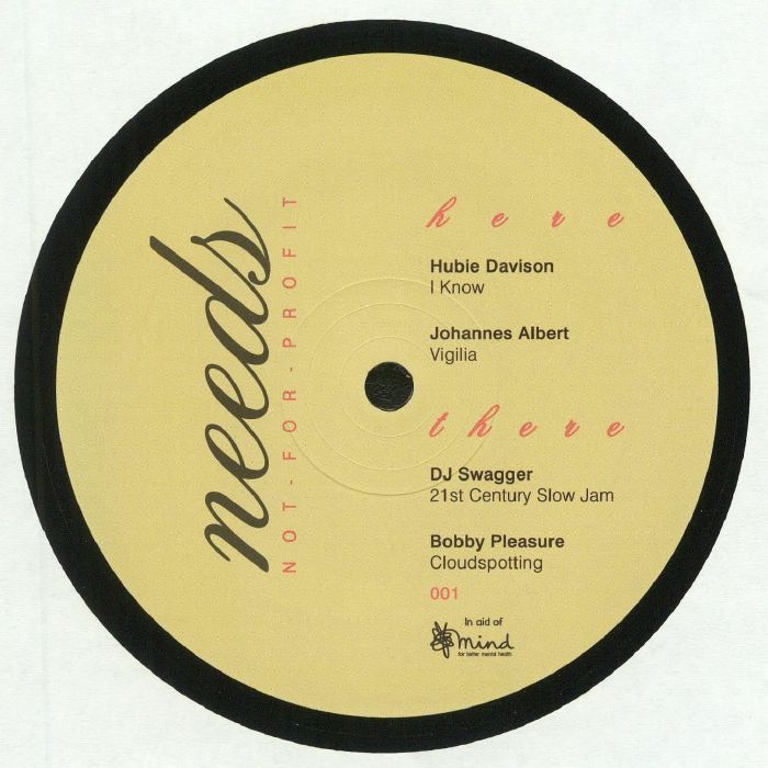 Various – Needs 001 (12", Needs - Not For Profit, 2017) Back Cover