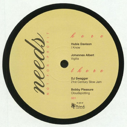 Various – Needs 001 (12", Needs - Not For Profit, 2017) Back Cover