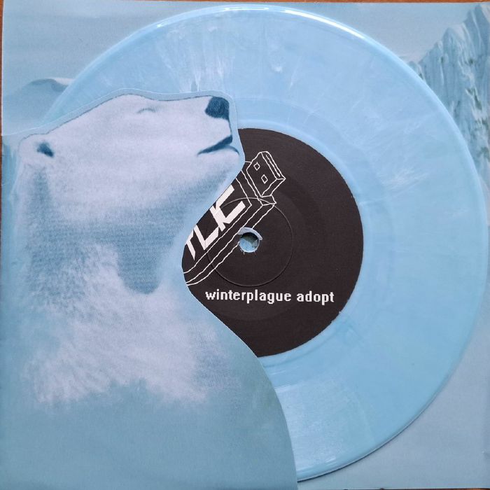 Tlic – Winterplague Adopt (7", Excl | (Blue Marbled. Ltd. Die-Cut, Minor, 2026) Front Cover