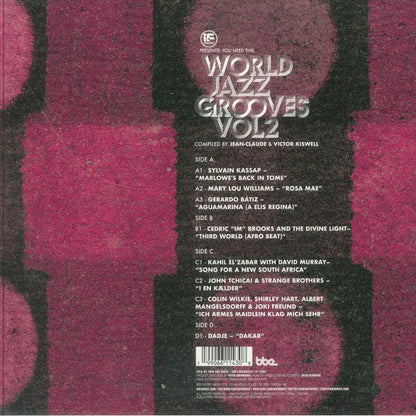 Jean-Claude & Victor Kiswell – If Music Presents: You Need This - World Jazz Grooves Vol 2 (2xLP, BBE, 2025) Back Cover