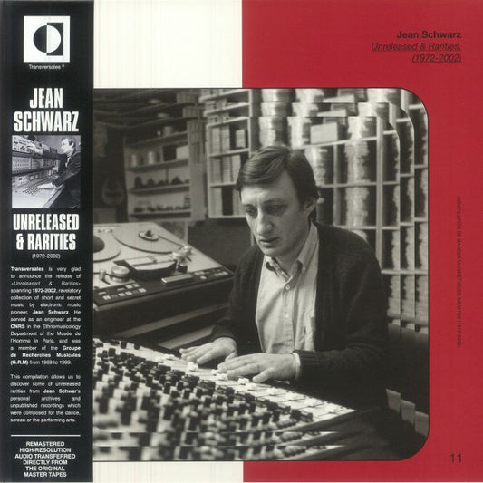 Jean Schwarz – Unreleased & Rarities (1972-2002) (LP, Transversales Disques, 2025) Front Cover