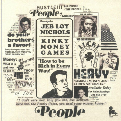 Jeb Loy Nichols – Kinky Money Games (7", Ital Counselor, 2024) Front Cover