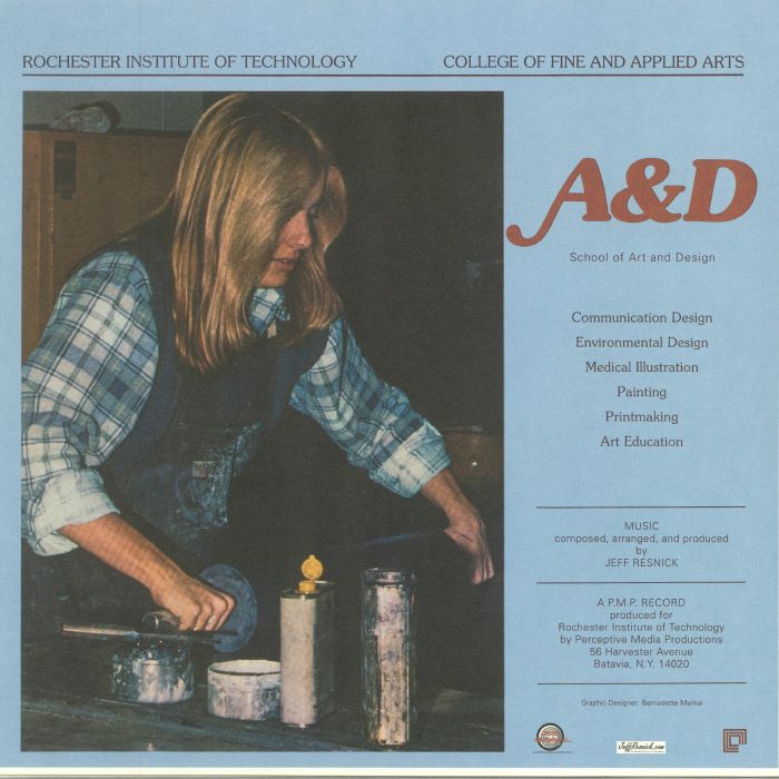Jeff Resnick – SAC School Of American Craftsmen  (LP, Outernational Sounds, 2017) Back Cover