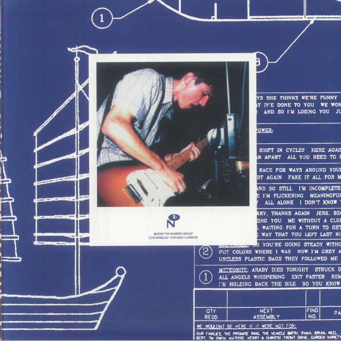 Jejune – Junk (LP, Numero Group, 2025) Back Cover