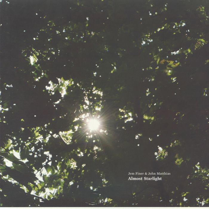 Jem Finer / John Matthias – Almost Starlight (LP, insert, Touch, 2026) Front Cover