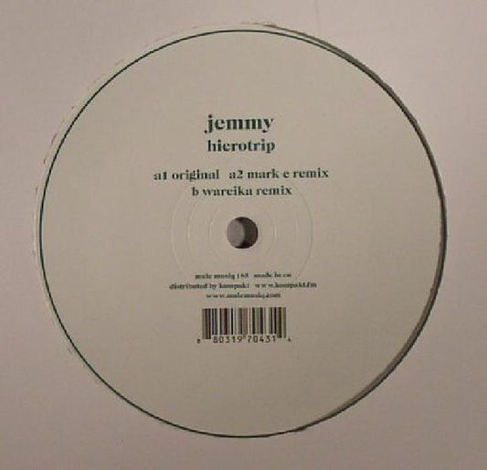 Jemmy – Hierotrip (12", Mule Musiq, 2015) Front Cover