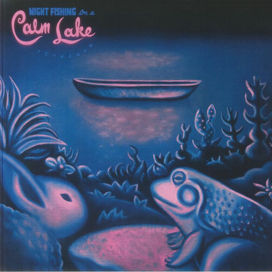 Jerkcurb – Night Fishing On A Calm Lake (LP, Coke Bottle Green, Handsome Dad Records, 2025) Front Cover