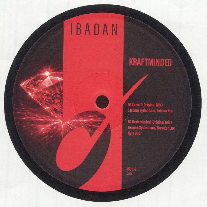 Jerome Sydenham Fatima Njai Kyle Hall – Kraftminded EP (12", Ibadan, 2026) Back Cover