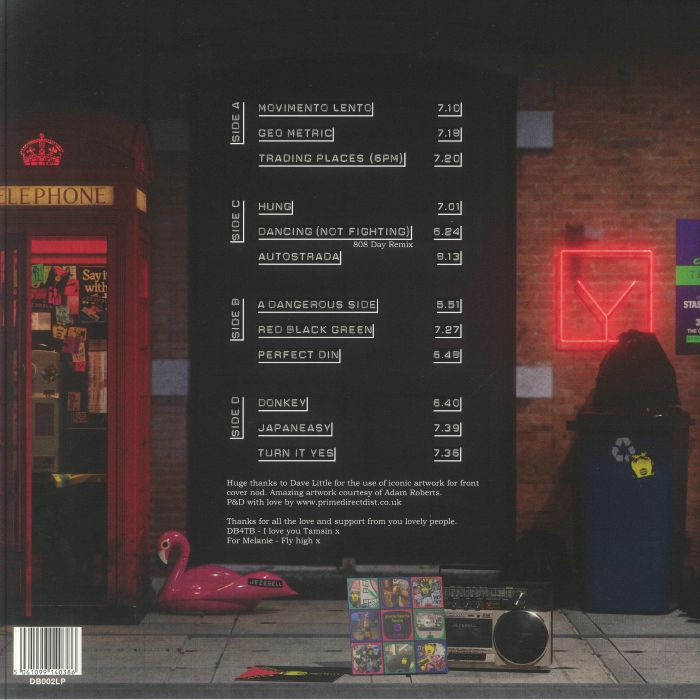 Jezebell – Jezebellearic Beats Volume 2 (2xLP, Not On Label (Jezebell Self-released), 2025) back cover
