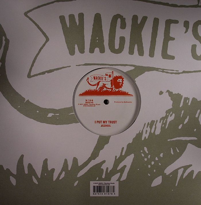 Jezzreel – All Depends On You / I Put My Trust (12", Wackie's, 2025) back cover