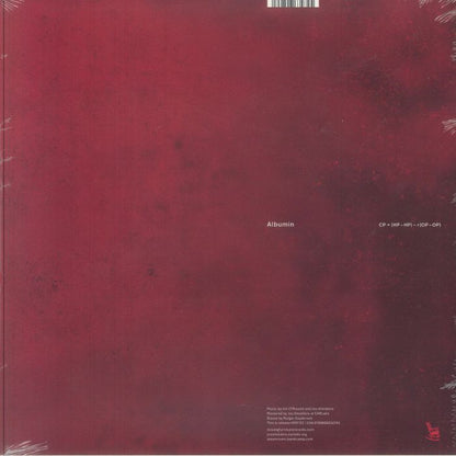 Jim O'Rourke & Jos Smolders – Albumin (LP, Moving Furniture Records, 2026) Back Cover