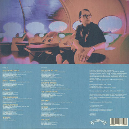 Jimi Tenor – Aulos (LP, Philophon, 2020) Back Cover