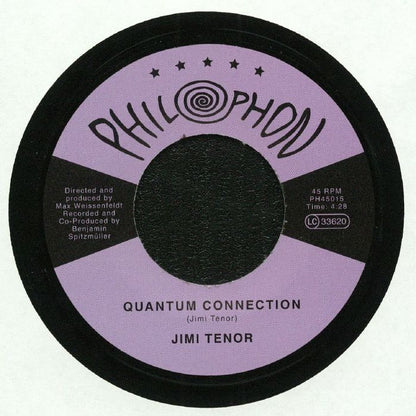 Jimi Tenor – Quantum Connection (7", Philophon, 2018) Front Cover
