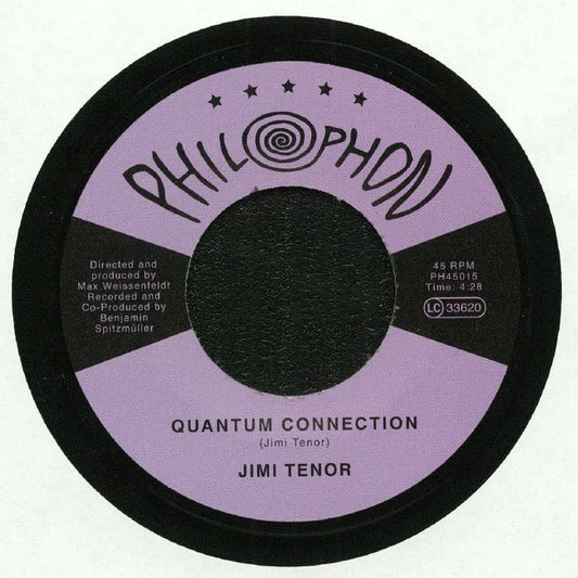 Jimi Tenor – Quantum Connection (7", Philophon, 2018) Front Cover