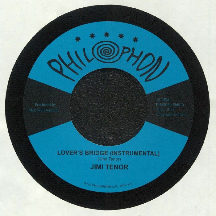 Jimi Tenor – Sugar And Spice (7", Philophon, 2020) Back Cover