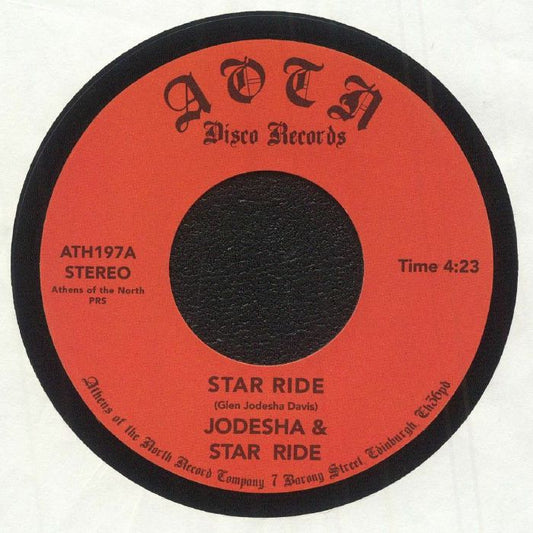 Jodesha And Star Ride – Star Ride / The Answer (7", Athens Of The North, 2025) front cover