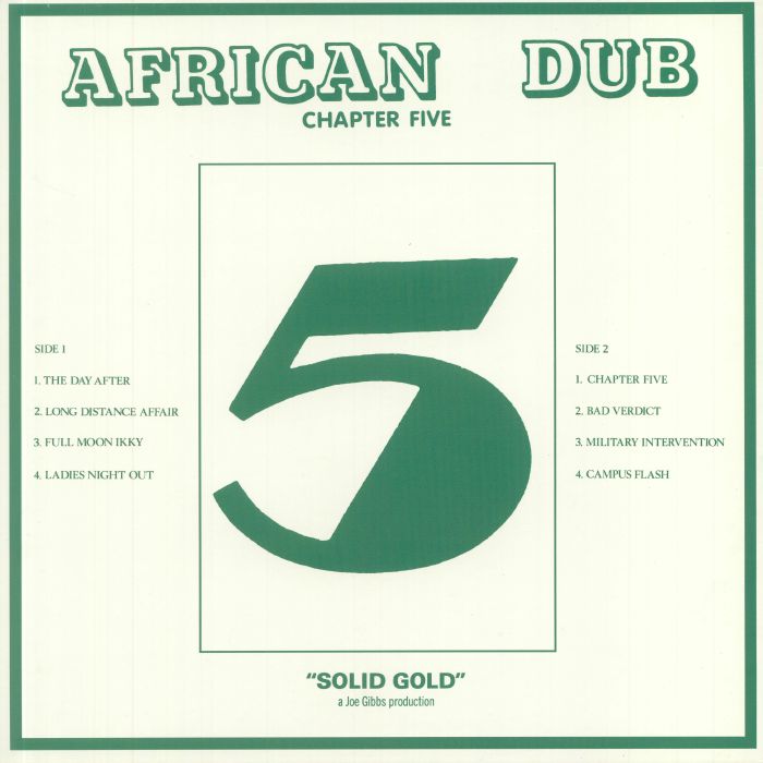 Joe Gibbs & The Professionals – African Dub Chapter Five (LP, Joe Gibbs Music, 2026) Back Cover