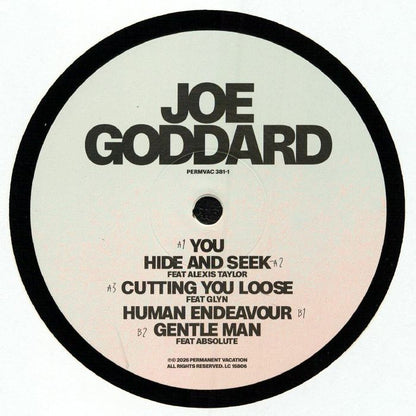 Joe Goddard – You (12", Permanent Vacation, 2026) Back Cover