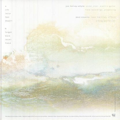 Joe Harvey-Whyte Paul Cousins – In A Fugue State (12", None More Records, 2025) Back Cover