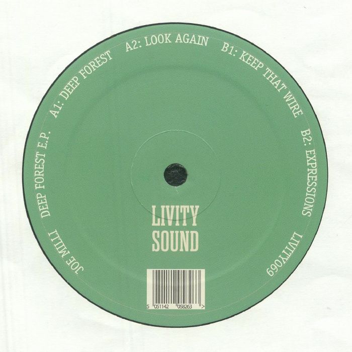 Joe Milli – Deep Forest (12", Livity Sound, 2025) Back Cover