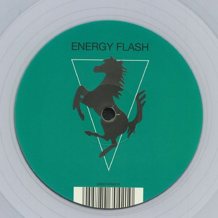 Joey Beltram – Energy Flash (12", Clear, R & S Records, 2020) Front Cover