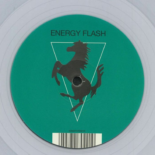 Joey Beltram – Energy Flash (12", Clear, R & S Records, 2020) Front Cover