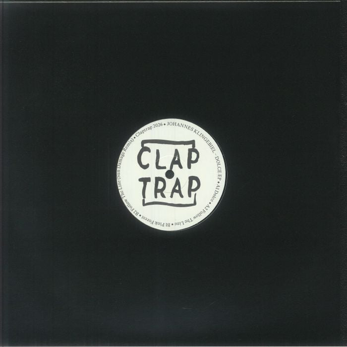 Johannes Klingebiel – Dolce (12", Claptrap, 2026) Back Cover