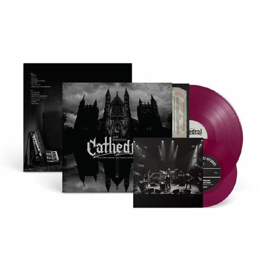 John Carpenter / Cody Carpenter / Daniel Davies – John Carpenter's Cathedral (2xLP, limited 'amethyst' purple 'amethyst' purple (indie exclusive, Sacred Bones, 2026) Front Cover
