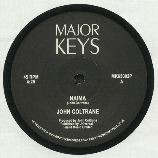 John Coltrane – Naima (12", Major Keys, 2021) Front Cover