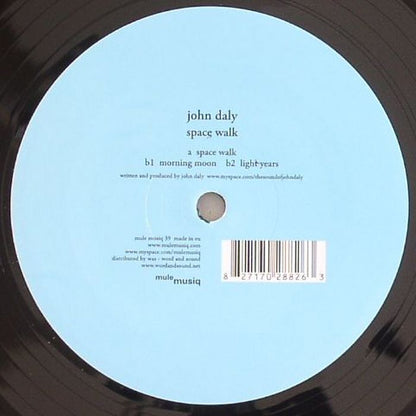 John Daly – Space Walk (12", Mule Musiq, 2009) Back Cover