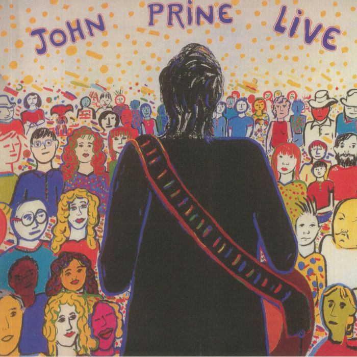 John Prine – John Prine Live (2xLP, Yellow, Oh Boy Records, 2020) Front Cover