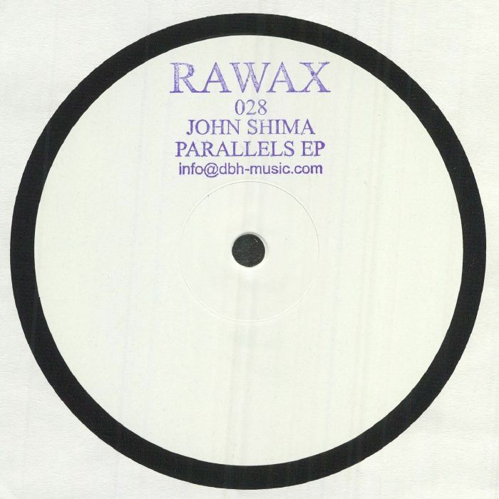 John Shima – Parallels EP (12", Rawax, 2022) Front Cover