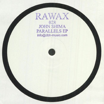 John Shima – Parallels EP (12", Rawax, 2022) Front Cover