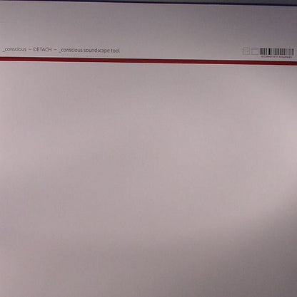 Joran Van Pol – Conscious (12", Minus, 2013) Back Cover