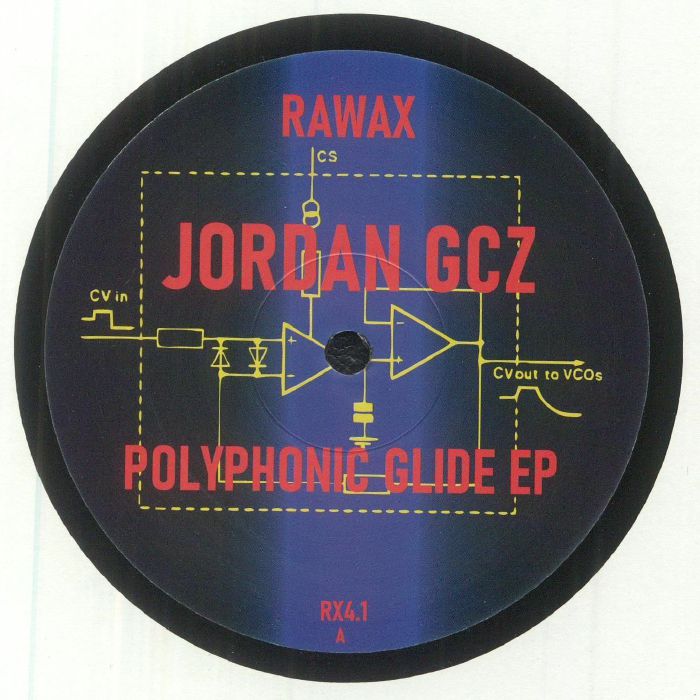 Jordan GCZ – Polyphonic Glide EP (12", Rawax, 2024) Front Cover