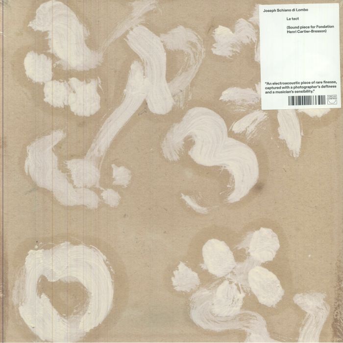 Joseph Schiano di Lombo – Le tact (Sound piece for Fondation Henri Cartier-Bresson) (LP, Circus Company, 2026) Front Cover