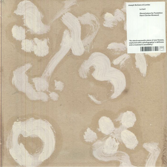 Joseph Schiano di Lombo – Le tact (Sound piece for Fondation Henri Cartier-Bresson) (LP, Circus Company, 2026) Front Cover