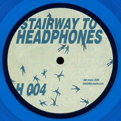 Josh Wink / Dj Esp aka Woody McBRIDE – Stairway To Headphones (reissue) (12", clear blue, Head In The Clouds, 2026) Front Cover