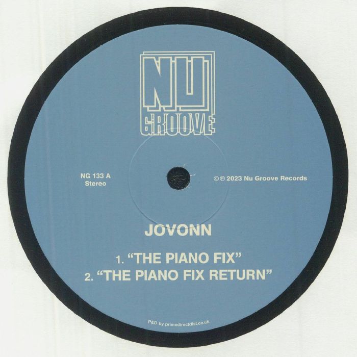 Jovonn – Blaque Katt EP (12", Nu Groove Records, 2023) Front Cover