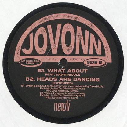 Jovonn – Mother Tongue X Neroli EP - Volume 2 (12", Mother Tongue Records, 2025) Back Cover