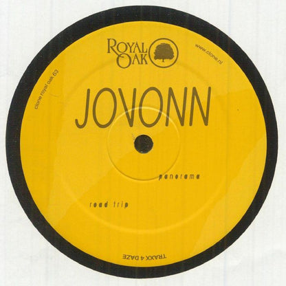 Jovonn – Traxx 4 Daze (12", Royal Oak, 2026) Front Cover