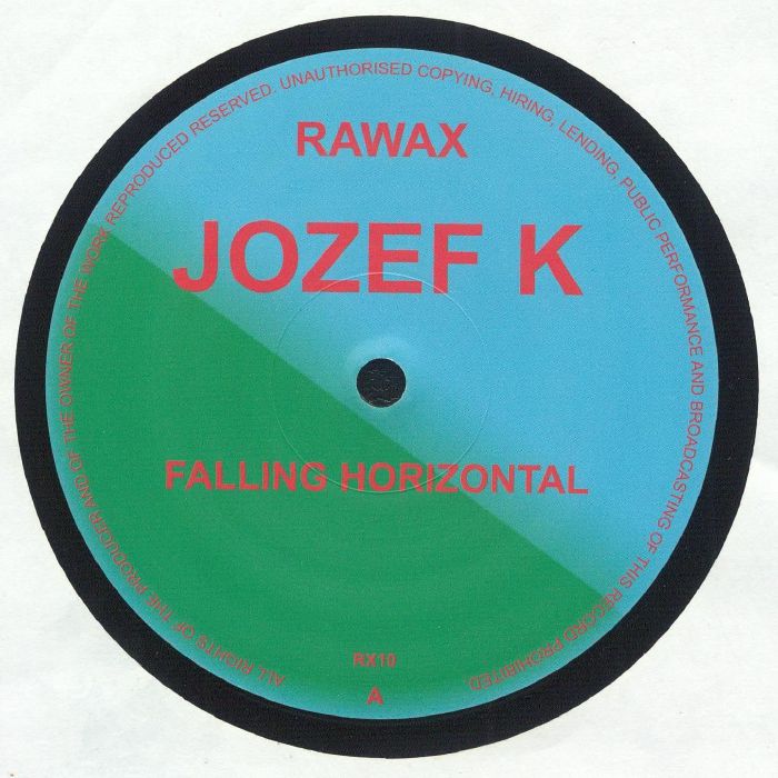 Jozef K – Falling Horizontal (12", Rawax, 2024) Front Cover