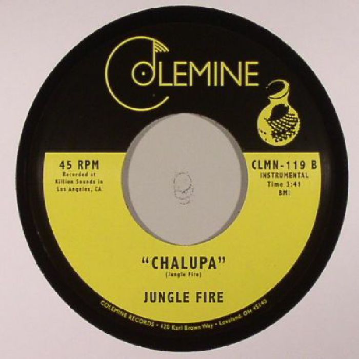 Jungle Fire – Firewalker (7", Colemine Records, 0) Back Cover
