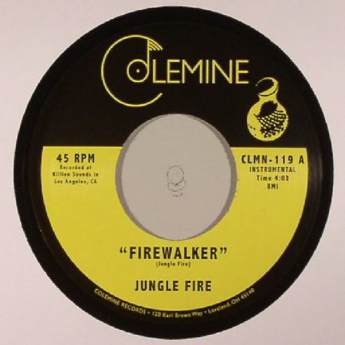 Jungle Fire – Firewalker (7", Colemine Records, 0) Front Cover